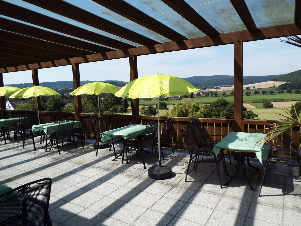 Hotel Garni Zum Reinhardswald Gewissenruh Экстерьер фото